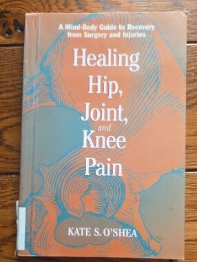 Healing Hip, Joint and Knee Pain by Kate S. O'Shea - Orange & Teal Paperback